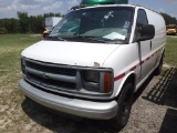 7-09125 (Trucks-Van Cargo)  Seller: Florida State D.O.T. 2001 CHEV EXPRESS