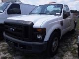 7-08219 (Trucks-Utility 2D)  Seller: Gov-City Of Dunedin 2008 FORD F350
