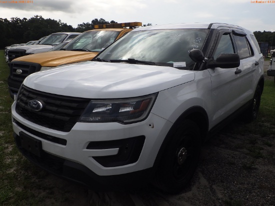8-06130 (Cars-SUV 4D)  Seller: Gov-Hillsborough County Sheriffs 2019 FORD EXPLOR