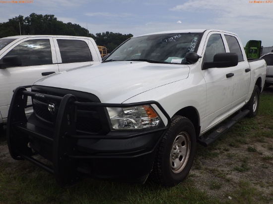 8-06257 (Trucks-Pickup 4D)  Seller: Gov-Hillsborough County Sheriffs 2019 RAM 15