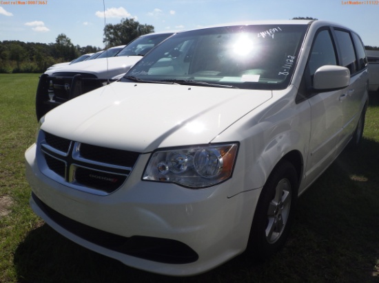 8-11122 (Cars-Van 4D)  Seller: Florida State D.O.H. 2012 DODG GRANDCARA