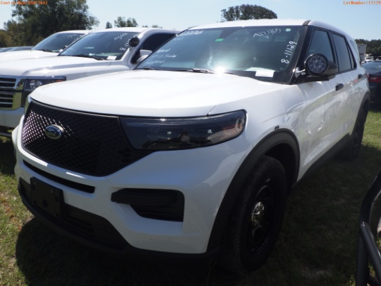 8-11129 (Cars-SUV 4D)  Seller: Gov-Hillsborough County Sheriffs 2021 FORD EXPLOR