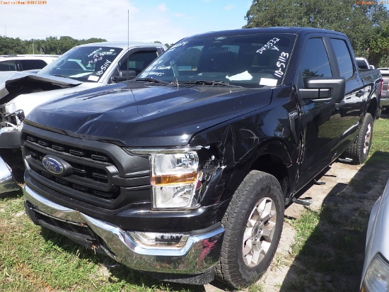 10-05113 (Trucks-Pickup 4D)  Seller: Gov-Hillsborough County Sheriffs 2022 FORD