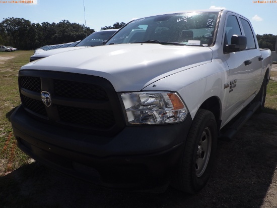 10-06124 (Trucks-Pickup 4D)  Seller: Gov-Hillsborough County Sheriffs 2019 RAM 1