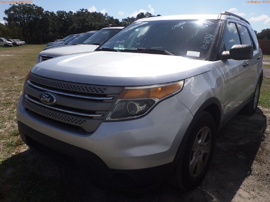 10-06134 (Cars-SUV 4D)  Seller: Gov-Orange County Sheriffs Office 2013 FORD EXPL