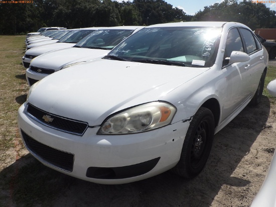 10-06142 (Cars-Sedan 4D)  Seller: Gov-Orange County Sheriffs Office 2014 CHEV IM