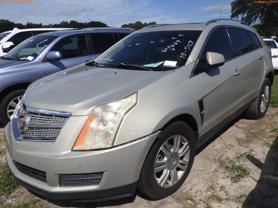 10-05117 (Cars-Sedan 4D)  Seller:Private/Dealer 2010 CADI SRX