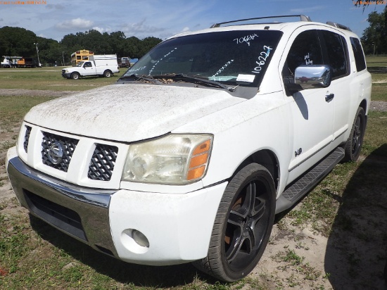 10-06227 (Cars-SUV 4D)  Seller: Florida State H.S.M.V.-D.A.S. 2007 NISS ARMADA