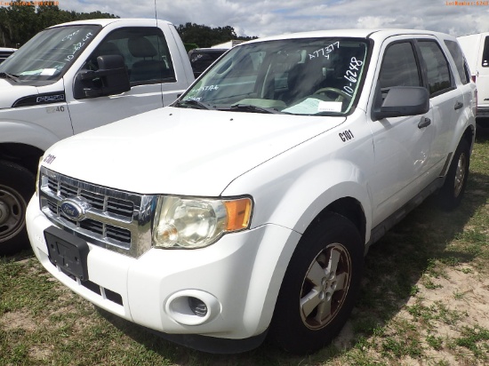 10-06248 (Cars-SUV 4D)  Seller: Gov-City Of St. Petersburg 2012 FORD ESCAPE
