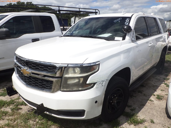 10-06254 (Cars-SUV 4D)  Seller: Gov-Pinellas County Sheriffs Ofc 2015 CHEV TAHOE