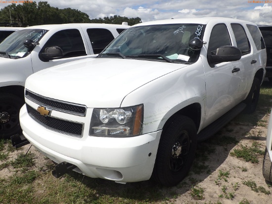 10-06252 (Cars-SUV 4D)  Seller: Gov-Pinellas County Sheriffs Ofc 2012 CHEV TAHOE