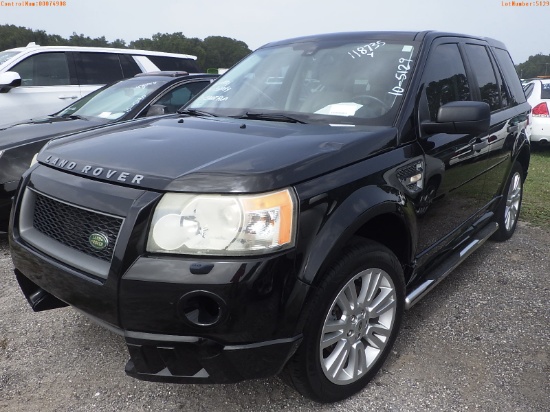 10-05129 (Cars-SUV 4D)  Seller:Private/Dealer 2009 LNDR LR2