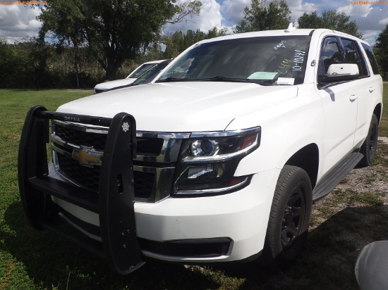 10-10141 (Cars-SUV 4D)  Seller: Gov-Sarasota County Sheriffs Dept 2017 CHEV TAHO
