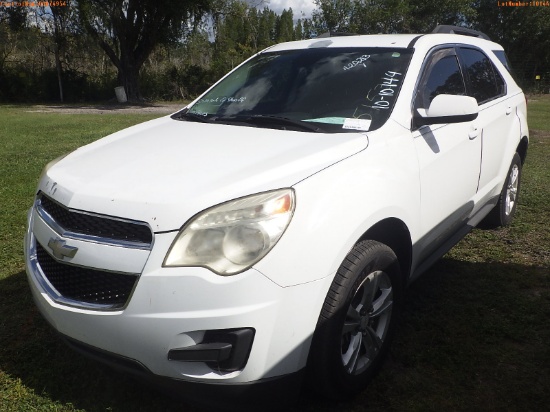 10-10144 (Cars-SUV 4D)  Seller: Gov-Sarasota County Sheriffs Dept 2013 CHEV EQUI