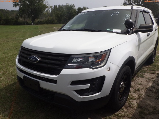 10-10130 (Cars-SUV 4D)  Seller: Gov-Hillsborough County Sheriffs 2019 FORD EXPLO