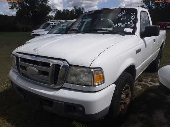 10-10133 (Trucks-Pickup 2D)  Seller: Florida State A.C.S. 2007 FORD RANGER