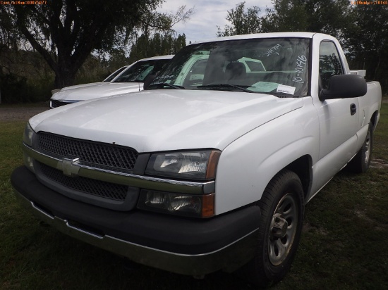 10-10146 (Trucks-Pickup 2D)  Seller: Gov-Withlacoochee River Elec Coop 2005 CHEV