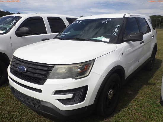 10-10214 (Cars-SUV 4D)  Seller: Gov-Orange County Sheriffs Office 2016 FORD EXPL