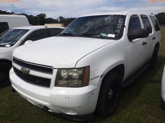 10-10215 (Cars-SUV 4D)  Seller: Gov-Orange County Sheriffs Office 2011 CHEV TAHO