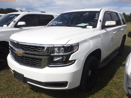 10-10218 (Cars-SUV 4D)  Seller: Gov-Sarasota County Sheriffs Dept 2015 CHEV TAHO