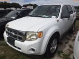 10-06238 (Cars-SUV 4D)  Seller: Gov-City Of St. Petersburg 2012 FORD ESCAPE