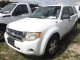 10-06248 (Cars-SUV 4D)  Seller: Gov-City Of St. Petersburg 2012 FORD ESCAPE