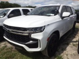10-06251 (Cars-SUV 4D)  Seller: Gov-Hillsborough County Sheriffs 2021 CHEV TAHOE