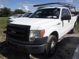 10-10114 (Trucks-Pickup 2D)  Seller: Gov-Hillsborough County B.O.C.C. 2014 FORD
