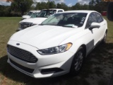 10-10132 (Cars-Sedan 4D)  Seller: Florida State D.F.S. 2016 FORD FUSION