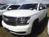 10-10220 (Cars-SUV 4D)  Seller: Gov-Sarasota County Sheriffs Dept 2017 CHEV TAHO