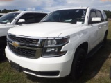 10-10221 (Cars-SUV 4D)  Seller: Gov-Sarasota County Sheriffs Dept 2018 CHEV TAHO