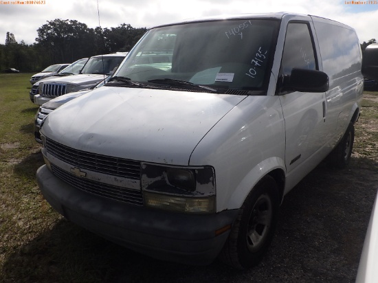 10-07135 (Cars-Van 4D)  Seller:Private/Dealer 2002 CHEV ASTRO