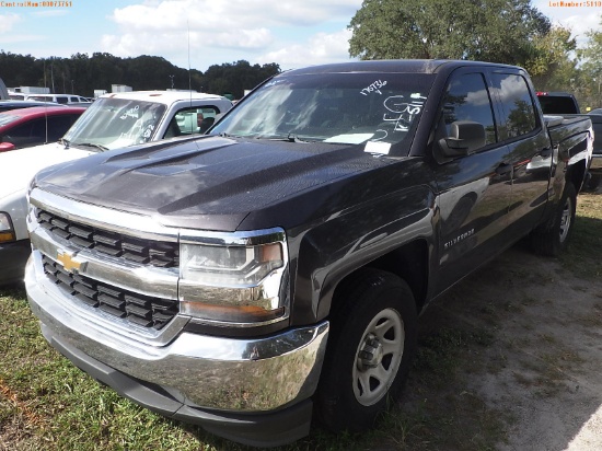 11-05111 (Trucks-Pickup 4D)  Seller: Gov-City Of Clearwater 2016 CHEV 1500