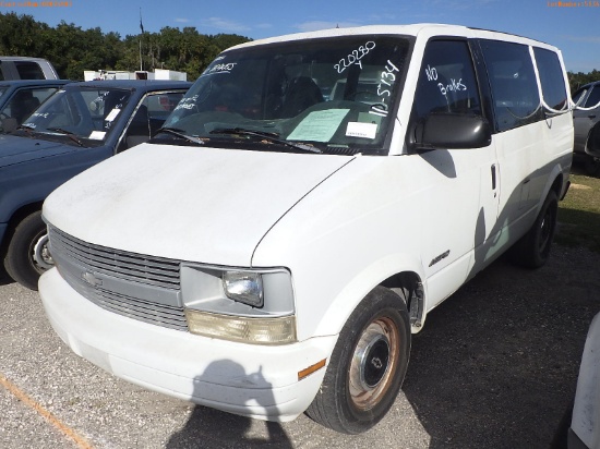 11-05134 (Cars-Van 3D)  Seller: Florida State A.P.D. 1997 CHEV ASTRO