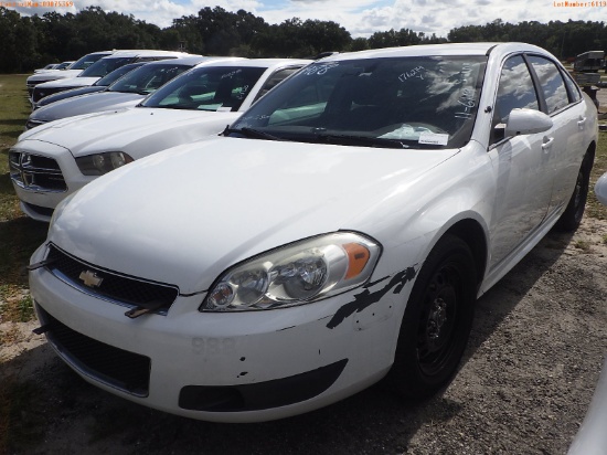 11-06119 (Cars-Sedan 4D)  Seller: Gov-Orange County Sheriffs Office 2014 CHEV IM