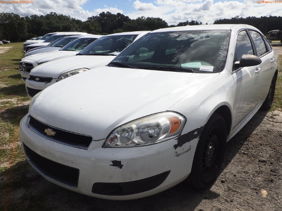 11-06118 (Cars-Sedan 4D)  Seller: Gov-Orange County Sheriffs Office 2014 CHEV IM