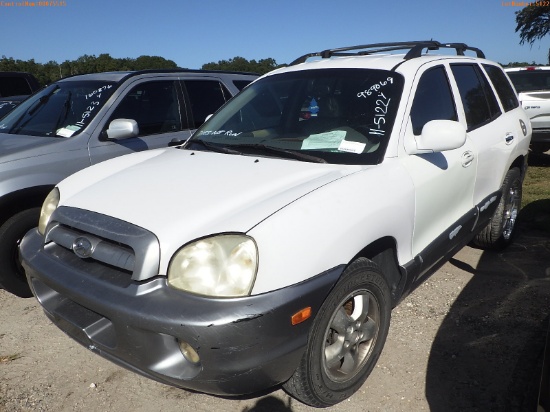 11-05122 (Cars-SUV 4D)  Seller:Private/Dealer 2005 HYUN SANTAFE