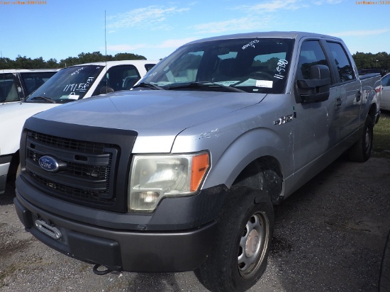 11-05130 (Trucks-Pickup 4D)  Seller: Florida State F.W.C. 2013 FORD F150