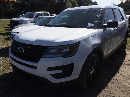 11-06153 (Cars-SUV 4D)  Seller: Gov-Charlotte County Sheriffs 2017 FORD EXPLORER