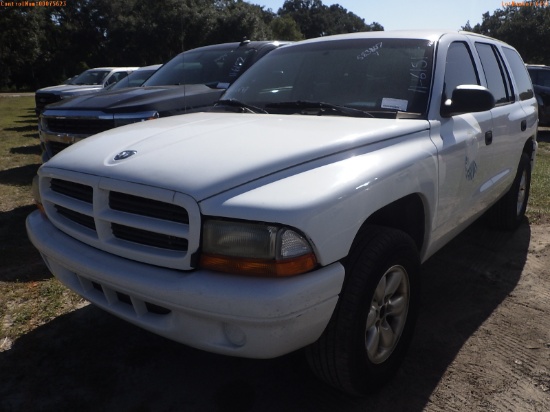 11-06151 (Cars-SUV 4D)  Seller: Florida State A.C.S. 2003 DODG DURANGO