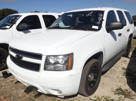 11-06238 (Cars-SUV 4D)  Seller: Gov-Manatee County Sheriffs Offic 2014 CHEV TAHO