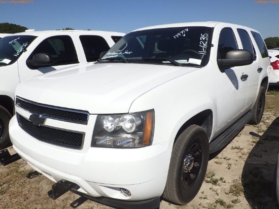 11-06235 (Cars-SUV 4D)  Seller: Gov-Manatee County Sheriffs Offic 2014 CHEV TAHO