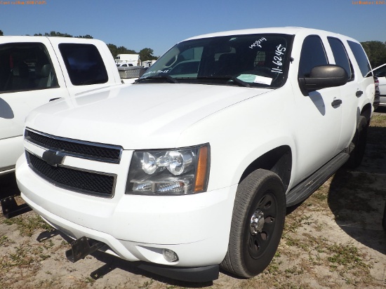 11-06245 (Cars-SUV 4D)  Seller: Gov-Manatee County Sheriffs Offic 2014 CHEV TAHO