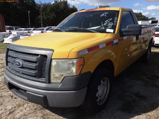 11-05159 (Trucks-Pickup 2D)  Seller: Florida State D.O.T. 2010 FORD F150