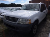 11-06112 (Cars-SUV 4D)  Seller: Florida State D.E.P. 2003 FORD EXPLORER
