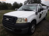 12-09132 (Trucks-Pickup 2D)  Seller: Gov-Hillsborough County School 2008 FORD F1