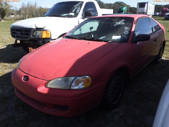 2-10119 (Cars-Coupe 2D)  Seller: Gov-Port Richey Police Department 1997 TOYT PAS