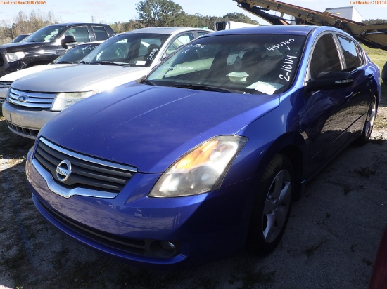 2-10114 (Cars-Sedan 4D)  Seller: Gov-Port Richey Police Department 2007 NISS ALT