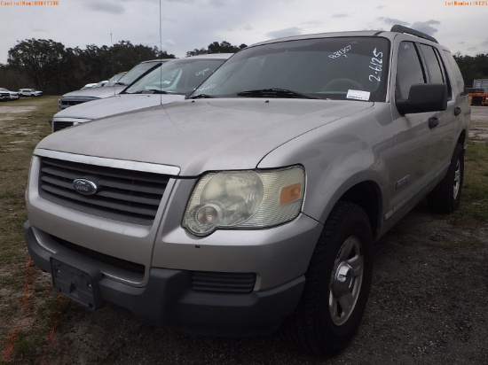 2-06125 (Cars-SUV 4D)  Seller: Florida State F.W.C. 2006 FORD EXPLORER