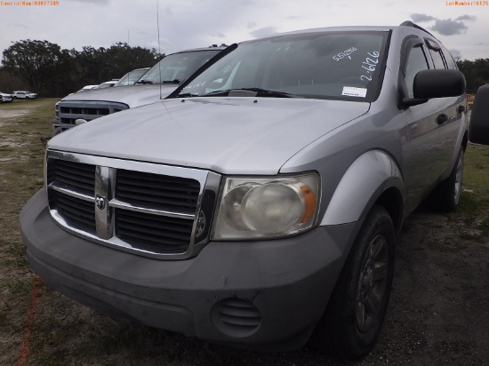 2-06126 (Cars-SUV 4D)  Seller: Florida State F.W.C. 2007 DODG DURANGO